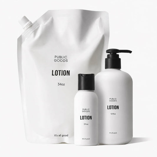 Lotion travel & home set