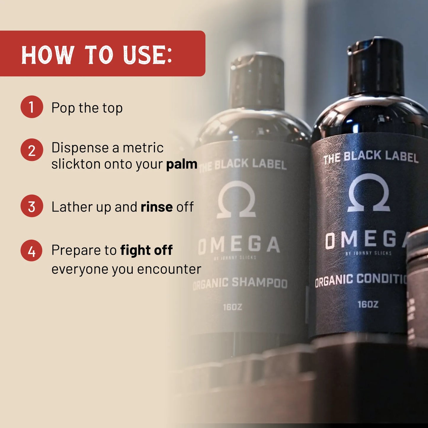 Omega Body Wash | Organic & Natural 16oz | Luxury Skin Care