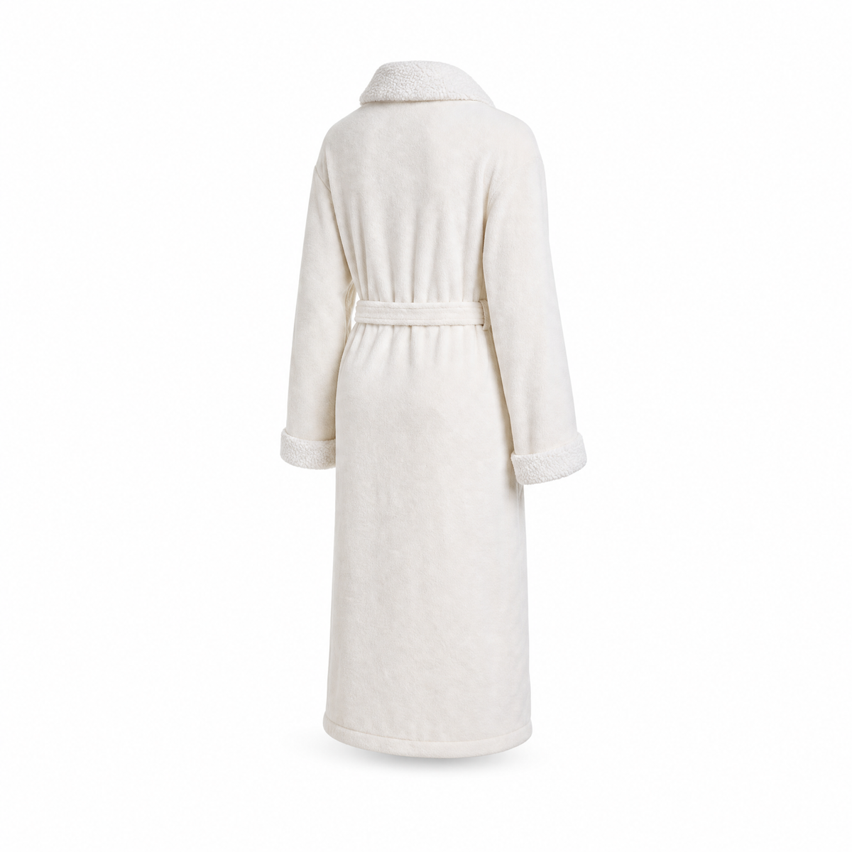 Cloud soft sherpa fleece robe