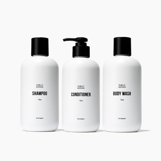 Shower essentials set