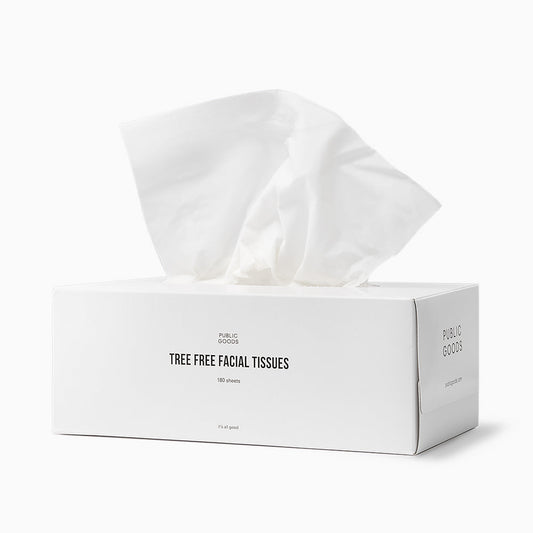 Tree free facial tissues