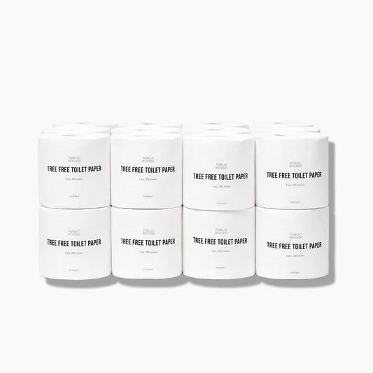 Tree free toilet paper
