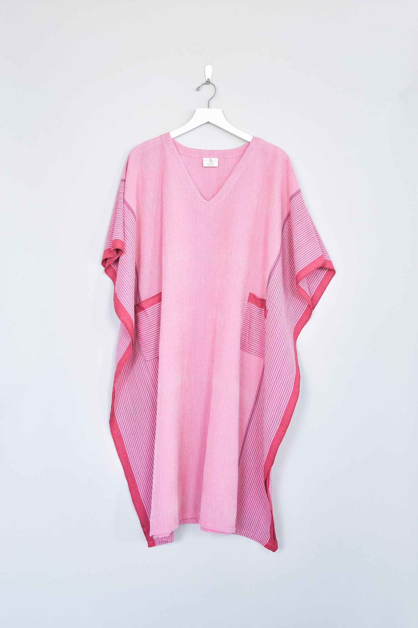 Gypsy Pink Tribeca V-Neck Kaftan | Home & Loft