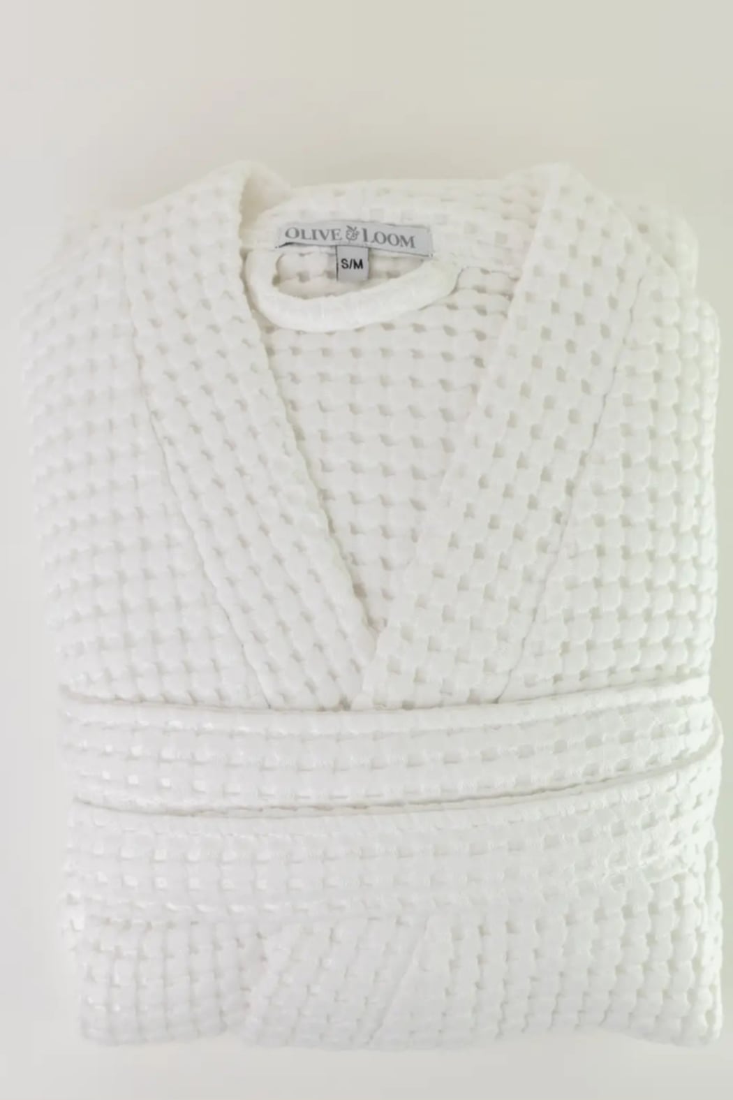 Turkish Cotton Waffle Robe | Olive & Loom