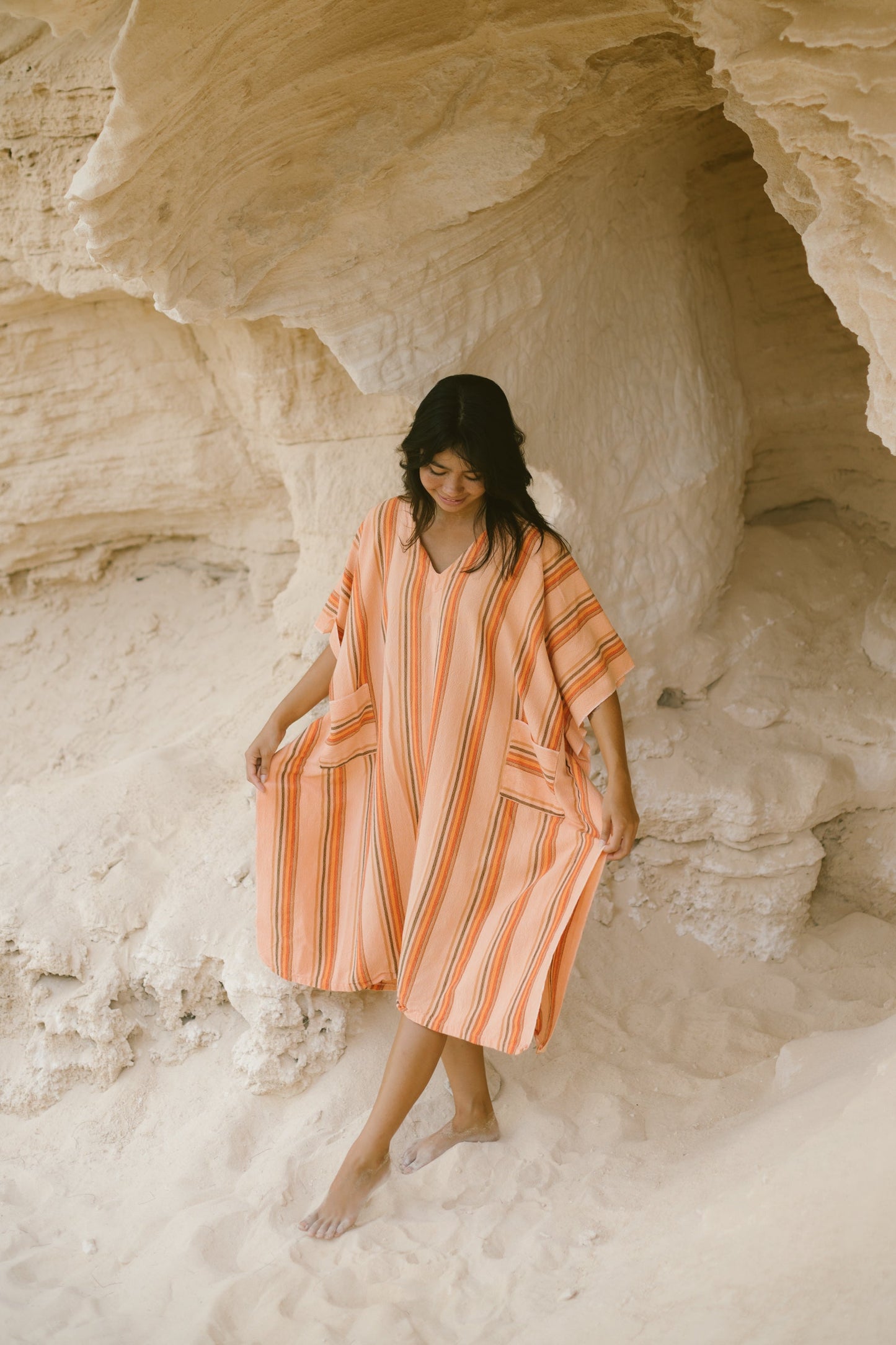 Flame Hudson V-Neck Kaftan | Home & Loft
